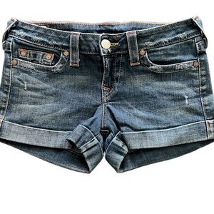 SOLD True Religion Allie Jean Shorts